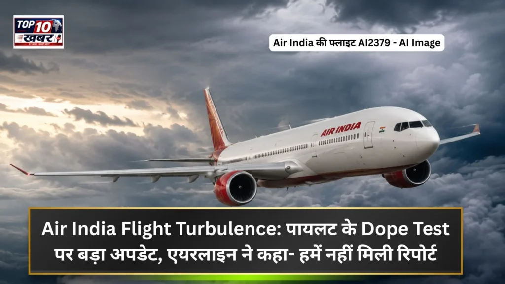 Air India Flight Turbulence